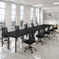 Conference Tables 20ft Office Computer Desk for Meeting Room Study Writing Printer Podcast Table for 24 People