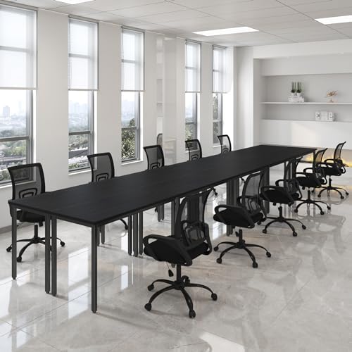Conference Tables 20ft Office Computer Desk for Meeting Room Study Writing Printer Podcast Table for 24 People