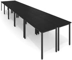 Conference Tables 20ft Office Computer Desk for Meeting Room Study Writing Printer Podcast Table for 24 People, alternate