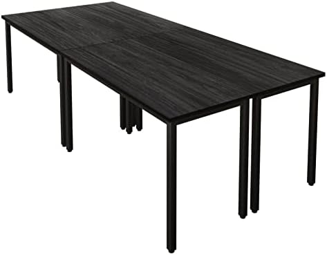 Conference Tables 8ft Office Computer Desk for Meeting Room Study Writing Printer Podcast Table Save Space, alternate view 7