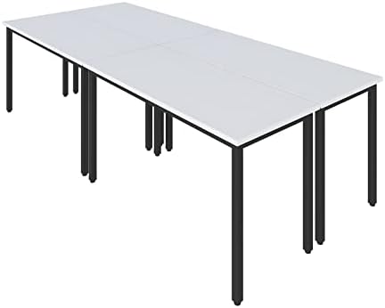 Conference Tables 8ft Office Computer Desk for Meeting Room Study Writing Printer Podcast Table for 10 People, alternate view