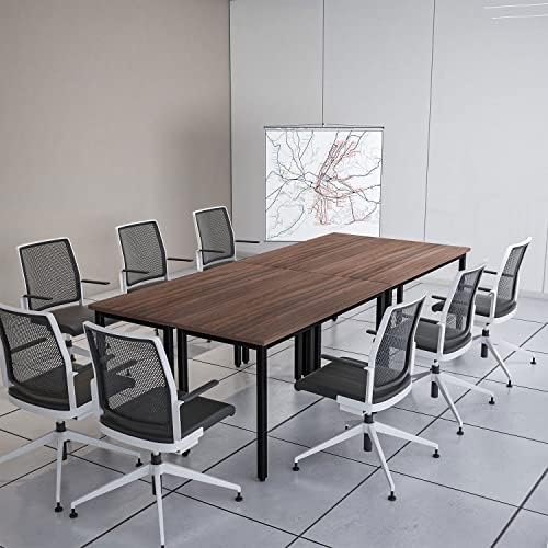 Conference Tables 8ft Office Computer Desk for Meeting Room Study Writing Printer Podcast Table Save Space