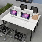 Conference Tables 8ft Office Computer Desk for Meeting Room Study Writing Printer Podcast Table for 4-8 People, alternate