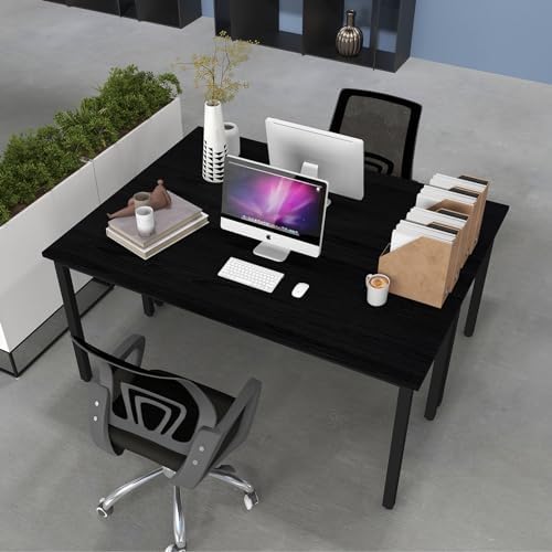 Conference Tables 8ft Office Computer Desk for Meeting Room Study Writing Printer Podcast Table for 4-8 People, alternate