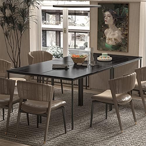 Conference Tables 9ft Office Computer Desk for Meeting Room Study Writing Printer Podcast Table Save Space, alternate view 6