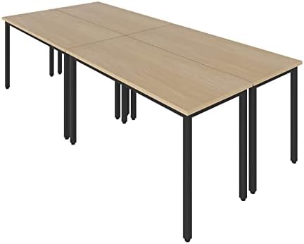 Conference Tables 9ft Office Computer Desk for Meeting Room Study Writing Printer Podcast Table Save Space, alternate view 7