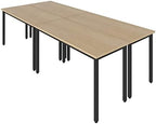 Conference Tables 9ft Office Computer Desk for Meeting Room Study Writing Printer Podcast Table Save Space, alternate view 7