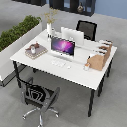 Conference Tables 9ft Office Computer Desk for Meeting Room Study Writing Printer Podcast Table for 4-8 People, alternate
