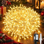 Connectable 200LED 66Ft String Lights, Christmas Lights Indoor Outdoor