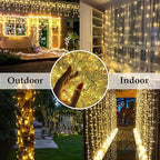 Connectable 200LED 66Ft String Lights, Christmas Lights Indoor Outdoor, alternate view 2