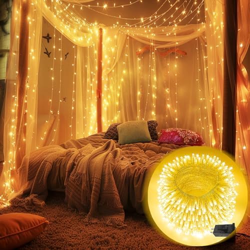 Connectable 200LED 66Ft String Lights, Christmas Lights Indoor Outdoor, alternate view 3