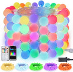 Connectable 33ft 100 LED Color Changing String Lights for Bedroom