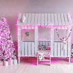 Connectable 8 Modes 33ft 100 LED Pink Christmas Lights, alternate view 3