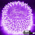 Connectable 91.5ft 250 LED Purple Halloween String Lights Indoor