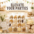 Cookie Display Stand, 4-Tier Acrylic Cookie Display for Vendors & Bakery, Clear Cookie Stand for Party, alternate view 6