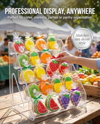 Cookie Display Stand for Bakers, Vendors, Market Booth, Craft Fair, Events | Acrylic Pastry Display Case for, alternate view