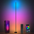 Corner Floor Lamp - Smart RGB LED Corner Lamp with App and Remote Control, 16 Million Colors & 68+ Scene, Music