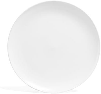 Coupe Stoneware Serving Platter - Elegant 1-Piece Round Serving Platter to Complete Your Kitchen Set - 13.1" x