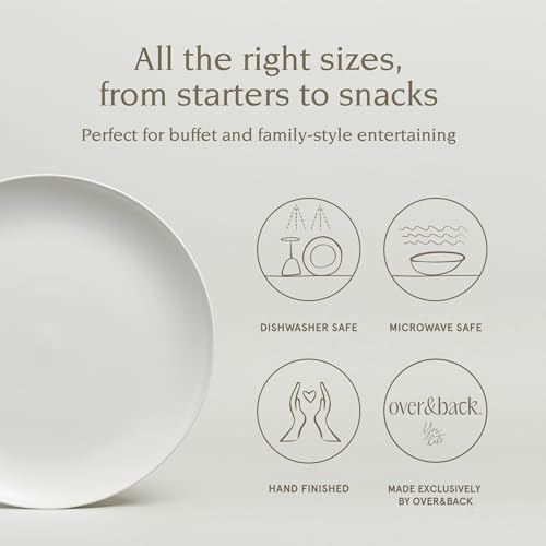 Coupe Stoneware Serving Platter - Elegant 1-Piece Round Serving Platter to Complete Your Kitchen Set - 13.1" x, alternate