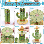 Cowboy Party Cupcake Stand - My First Rodeos Decorations 3 Tier Cake Tower in Cowboy, alternate view 6