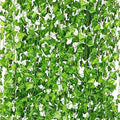CQURE24 Pack 168Ft Artificial Ivy Fake Vines, Ivy Garland Greenery Garland Fake Hanging Plants Vines Aesthetic