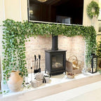 CQURE24 Pack 168Ft Artificial Ivy Fake Vines, Ivy Garland Greenery Garland Fake Hanging Plants Vines Aesthetic, alternate