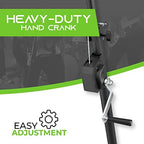 Crank Up Light Stand DJ Stage Lighting Stand with 5 Ft T-Bar Tripod, alternate view 3
