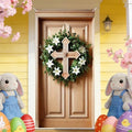 Cross Lily Easter Door Cover Banner 35x71 Inches Polyester in 35x71 Inches