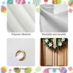 Cross Lily Easter Door Cover Banner 35x71 Inches Polyester in 35x71 Inches, alternate view 4