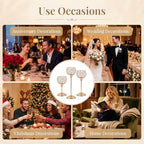 Crystal Candle Holders Gold Vintage Hollow Ball Candle Stand 6PCS in Gold, alternate view 4