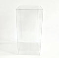 Crystal Clear Acrylic Pedestal Stand, 16''x16''x36'' in Clear