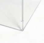 Crystal Clear Acrylic Pedestal Stand, 16''x16''x36'' in Clear, alternate view 4