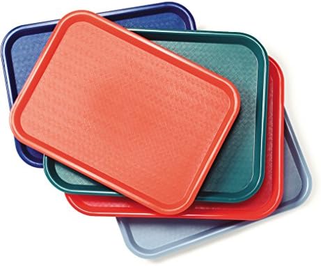 CT101459 Café Standard Cafeteria/Fast Food Tray, 10" x 14", Slate Blue (Pack of 2), alternate view 6