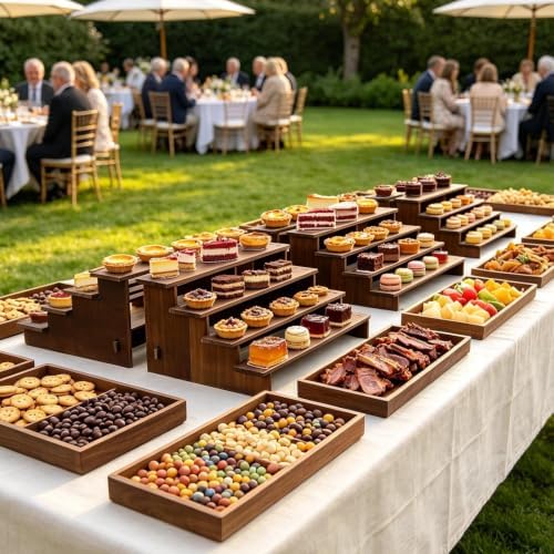 Cupcake Display Stand Dessert Stands (1, 4 Tier) in 4 Tier in Primary Colour, alternate view 5