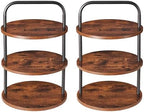 Cupcake Stand 2 Pack, Tower-Style Value Set for 100 Cupcakes - Large 3-Tier Dessert Table Display & Serving Tray