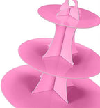 Cupcake Stand 2Pcs, 3-Tier Cupcake Stand Display, Cardboard Cup Cake Tower Stand, Disposable Dessert Stand for, alternate