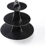Cupcake Stand 2Pcs, 3-Tier Cupcake Stand Display, Cardboard Cup Cake Tower Stand, Disposable Dessert Stand for, alternate