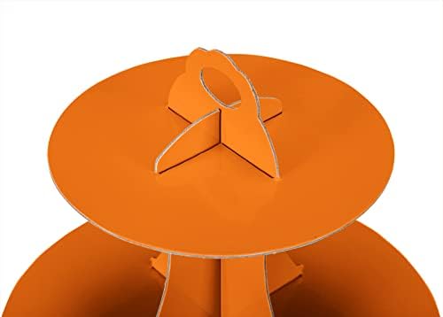 Cupcake Stand 2Pcs, 3-Tier Cupcake Stand Display, Cardboard Cup Cake Tower Stand, Disposable Dessert Stand for, alternate