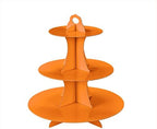 Cupcake Stand 2Pcs, 3-Tier Cupcake Stand Display, Cardboard Cup Cake Tower Stand, Disposable Dessert Stand for, alternate