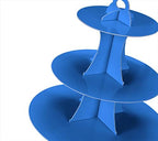 Cupcake Stand 2Pcs, 3-Tier Cupcake Stand Display, Cardboard Cup Cake Tower Stand, Disposable Dessert Stand for, alternate
