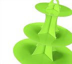 Cupcake Stand 2Pcs, 3-Tier Cupcake Stand Display, Cardboard Cup Cake Tower Stand, Disposable Dessert Stand for, alternate