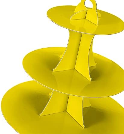 Cupcake Stand 2Pcs, 3-Tier Cupcake Stand Display, Cardboard Cup Cake Tower Stand, Disposable Dessert Stand for, alternate