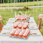 Cupcake Stand, 3 Tier, Clear Acrylic Cupcake Tower, Cupcake Display Stand for Dessert Table, Muffin Holder for, alternate