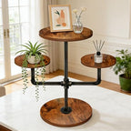Cupcake Stand, 3 Tier Cupcake Tower Wood Cake Stand with Tiered Tray Stand 2 Pack Rustic Dessert Table Display, alternate