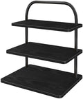 Cupcake Stand, 3 Tier Halloween Rustic Cupcake Display Stand Large Wood Dessert Table Display Set Cupcake Tower