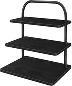 Cupcake Stand, 3 Tier Halloween Rustic Cupcake Display Stand Large Wood Dessert Table Display Set Cupcake Tower