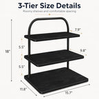 Cupcake Stand, 3 Tier Halloween Rustic Cupcake Display Stand Large Wood Dessert Table Display Set Cupcake Tower, alternate