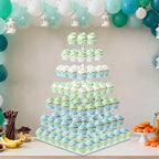 Cupcake Stand, 7 Tier Square Cupcake Stand for 160 Cupcakes, Acrylic Cupcake Tower Stand, Large Cupcake Display, alternate