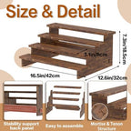 Cupcake Stand (Brown) in Cupcake Stand - Brown, alternate view 3