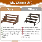Cupcake Stand (Brown) in Cupcake Stand - Brown, alternate view 7